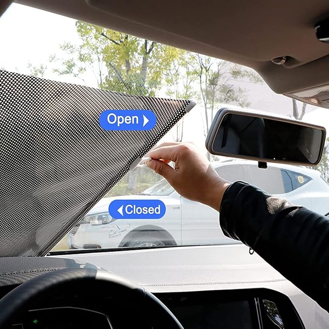 Premium Magnetic Car Curtains (Set of 4)