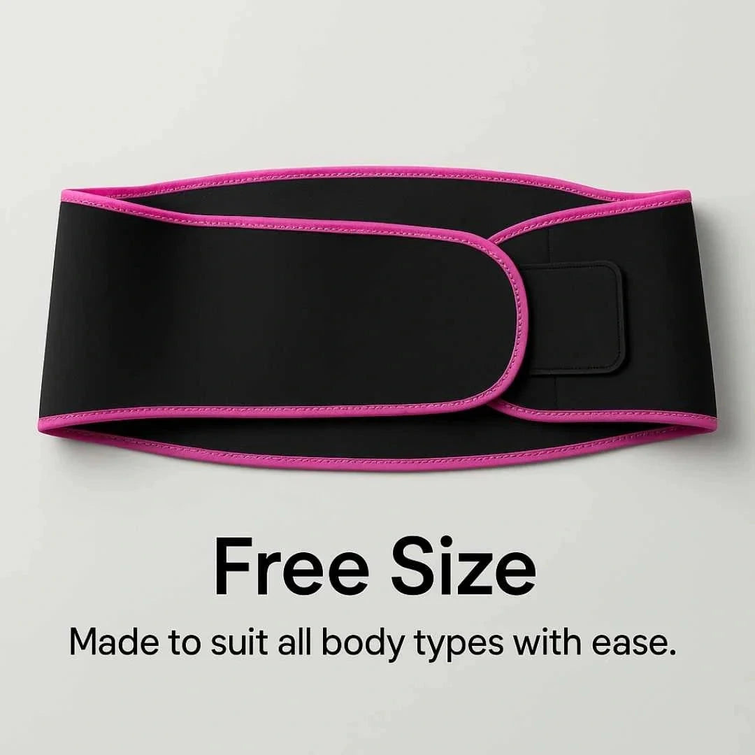Adjustable Waist Trimmer Belt For Maximum Burn (Unisex)