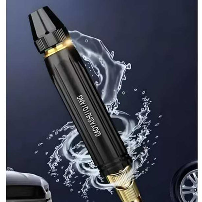 ShopDesi™ Portable High Pressure Water Nozzle (Black)