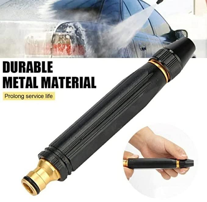 ShopDesi™ Portable High Pressure Water Nozzle (Black)