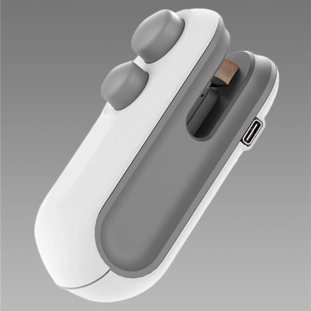 ShopDesi™ 2-in-1 Portable Mini Sealer Machine