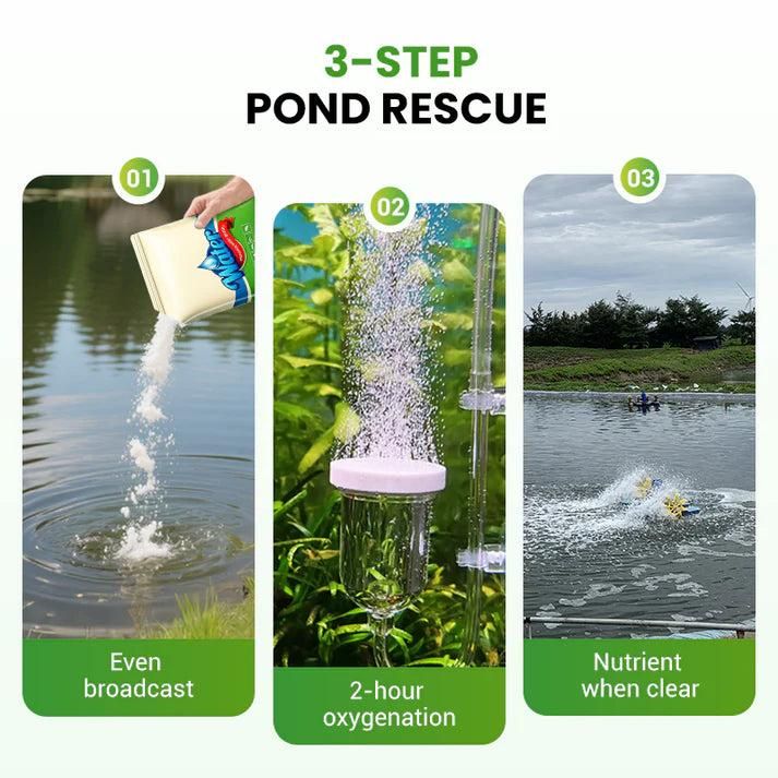 Premium Pond Care Powder | Water Clarifier & Algae Control