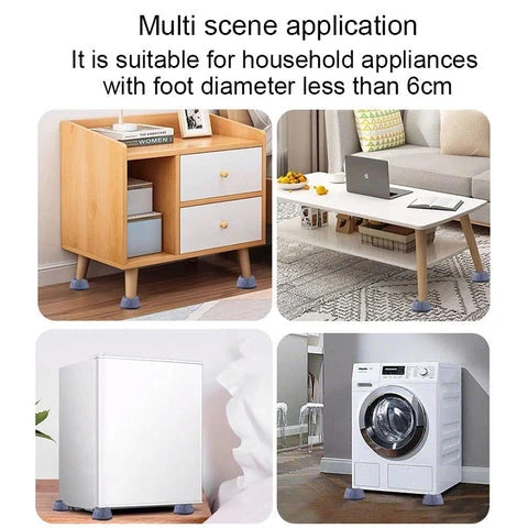 Anti-vibration Pads For Washing Machine (4 Pcs)