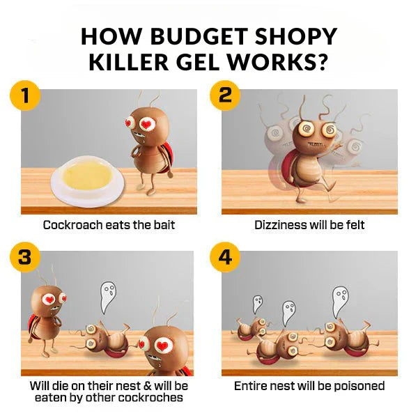 Cockroach Killer Gel (Buy 1 Get 1 FREE)