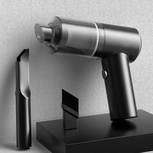 ShopDesi™ 2-in-1 Portable Air Duster & Wireless Vacuum Cleaner