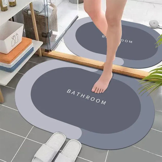 ShopDesi™ Non-Slip Super Absorbent Quick Dry Floor Mat
