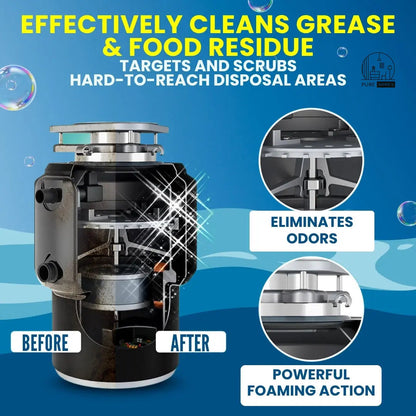 LemonBlast Yellow Bubble Tablets | Odor Eliminator & Blockage Remover