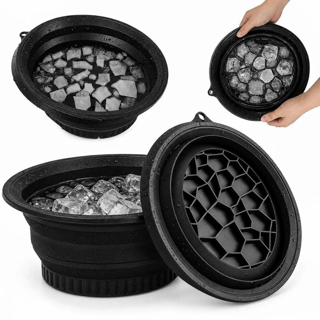 Ice Facial  Bowl - Instant Glow, Tight Skin, Reduce Pimples