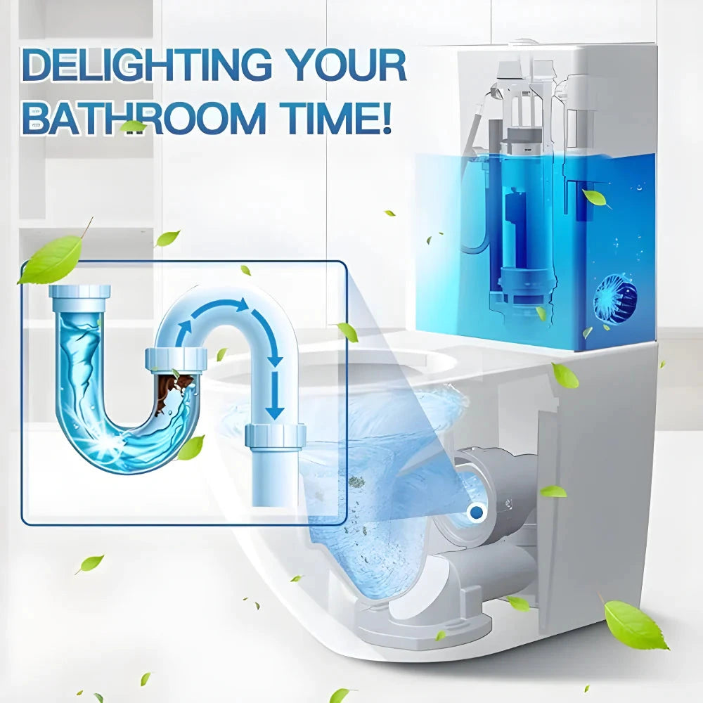 Japanese Cleaning & Deodorizer Toilet Sink Tablet