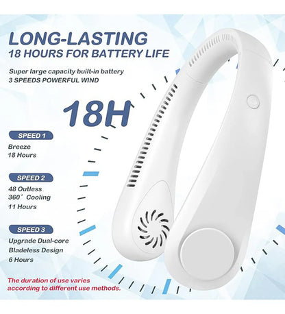ShopDesi™ Portable USB Neck Fan