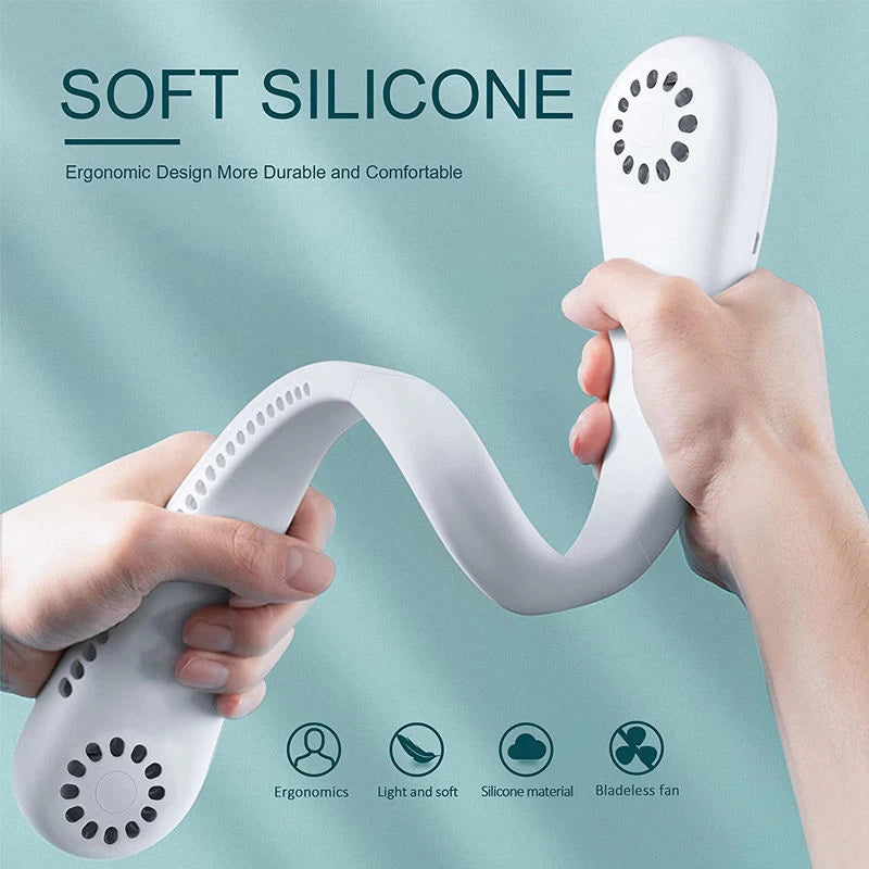 ShopDesi™ Portable USB Neck Fan